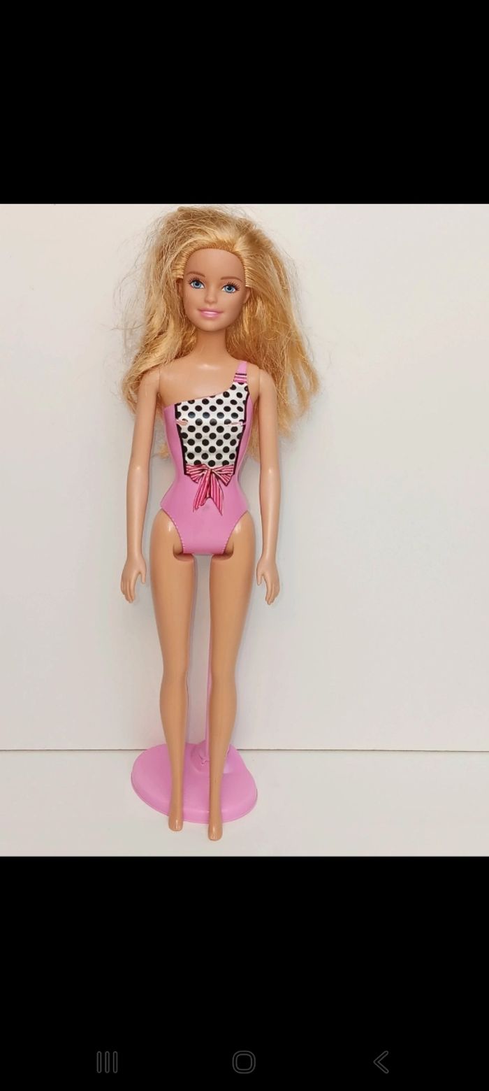 Poupée mattel Barbie Water Play CFF12
Poupée et ensemble compris