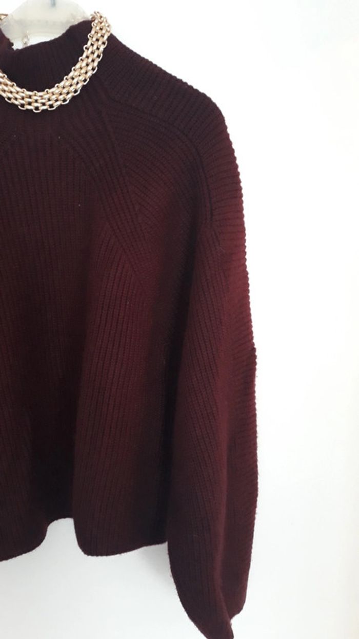 Pull côtelé manches larges - photo numéro 2