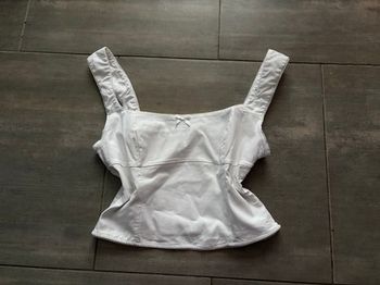 Top effet bustier Bershka 
