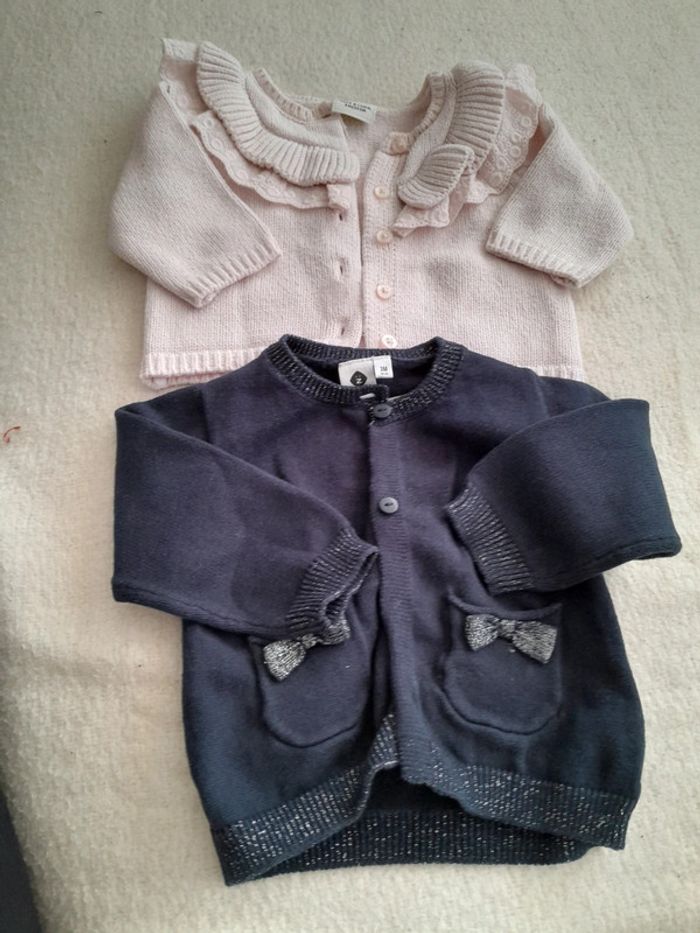 Lot gilet 3mois