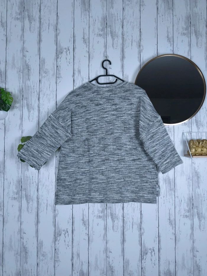 Pull gris chiné Kiabi Femme XL - photo numéro 2