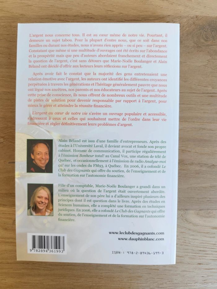 L'argent au coeur de nos vies de Alain Beland et Marie- Noëlle Boulanger - photo numéro 3