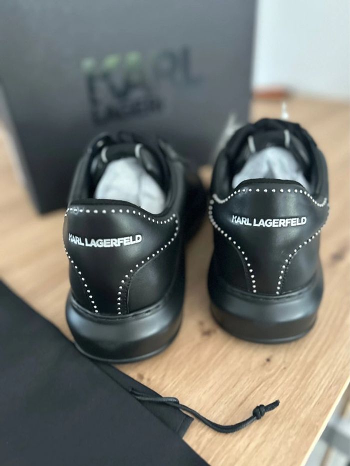 Baskets Noir Karl Lagerfeld 44 Neuves - photo numéro 4