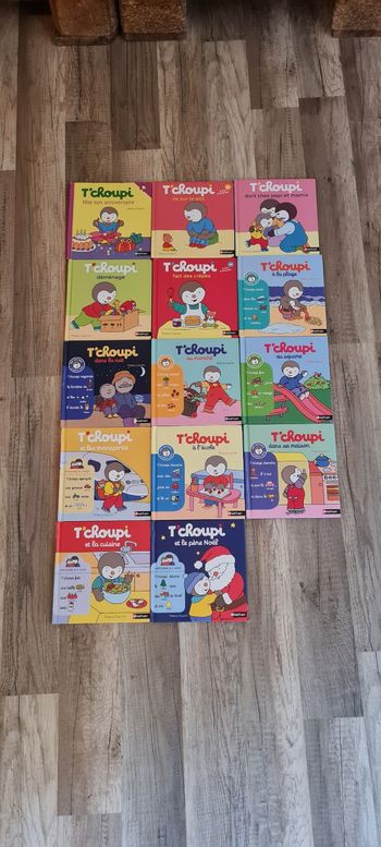 Livres de T'choupi ( tchoupi )