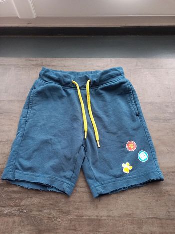Short bleu garçon kiabi