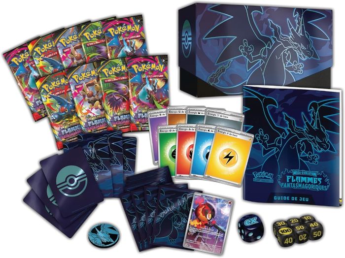 x1 ETB ME02 Méga Évolution Flammes Fantasmagoriques - Mega Dracaufeu | Elite Trainer Box / Coffret Dresseur d'Elite Français ✨️ - photo numéro 2