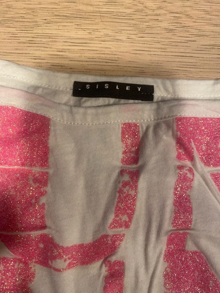 T shirt Sisley taille 7-8 ans - photo numéro 2