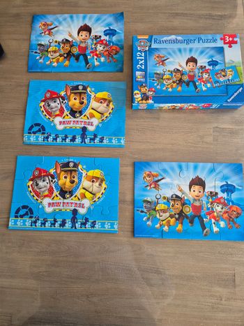 Puzzles Pat Patrouille en très bon état