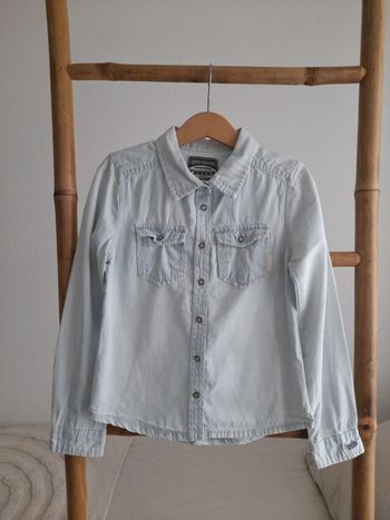 Chemise en jean clair fluide Creeks 8 ans