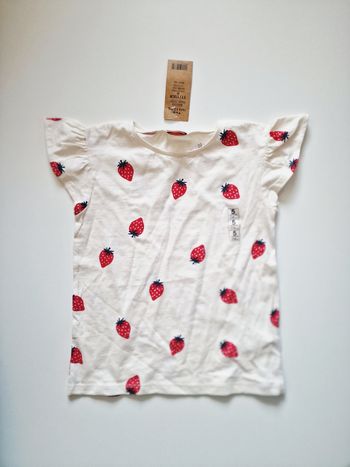 Tape À L'Œil - Tee-shirt manches courtes - Fraises - Neuf avec étiquette ! (5 ans)