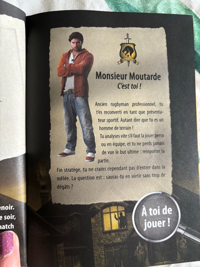 Livre cluedo monsieur moutarde - photo numéro 5