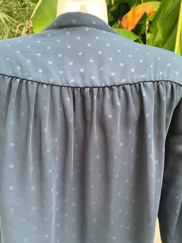 Blouse Only bleu manches longues taille 38 - photo numéro 7