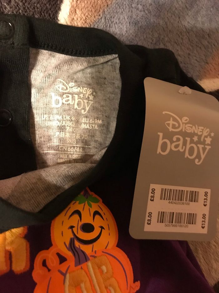 Body Halloween Mickey 6-9 mois - photo numéro 7