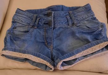 Short avec dentelle