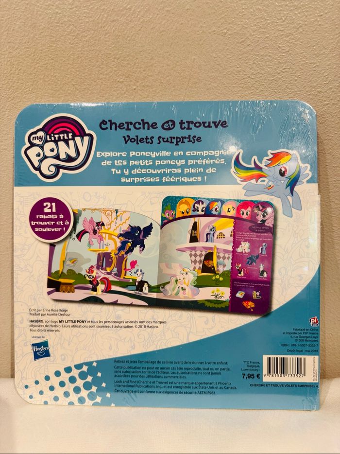 My Little pony Cherche et trouve Volets surprise - photo numéro 2