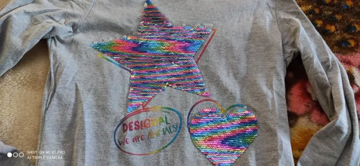 Tee shirt Desigual 9 10 ans - photo numéro 3