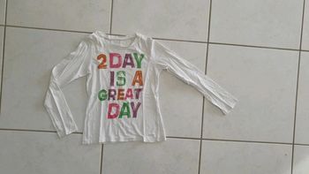 T-shirt ML fille Esprit 10 ans ch7