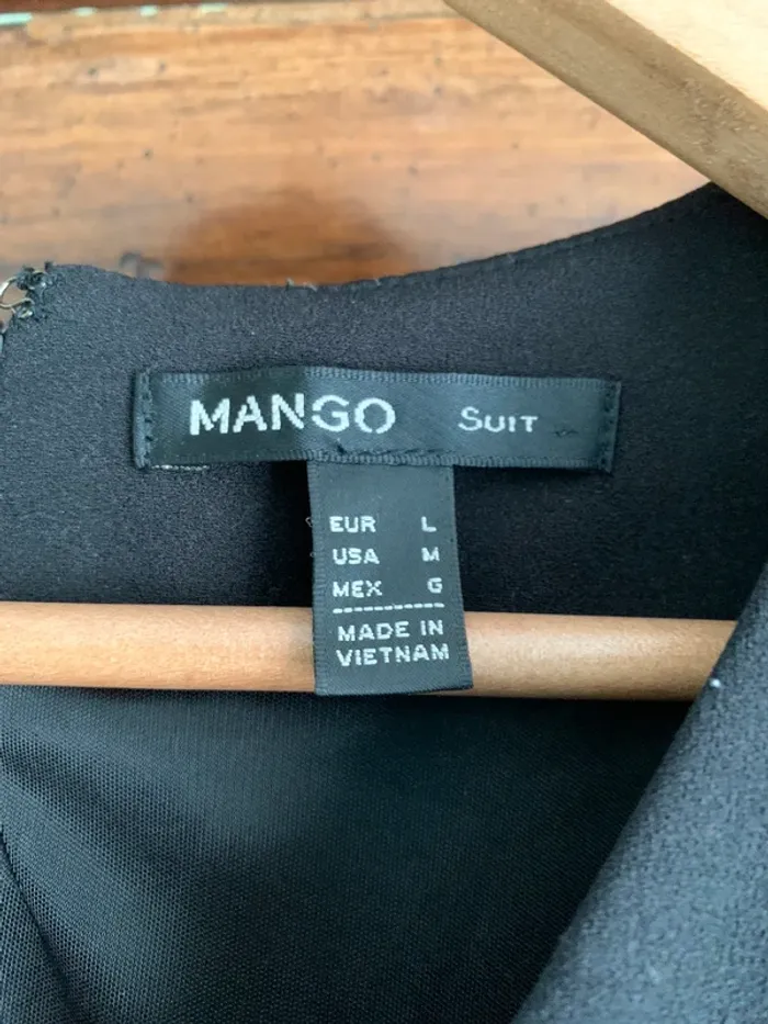 Robe Mango noire - photo numéro 3