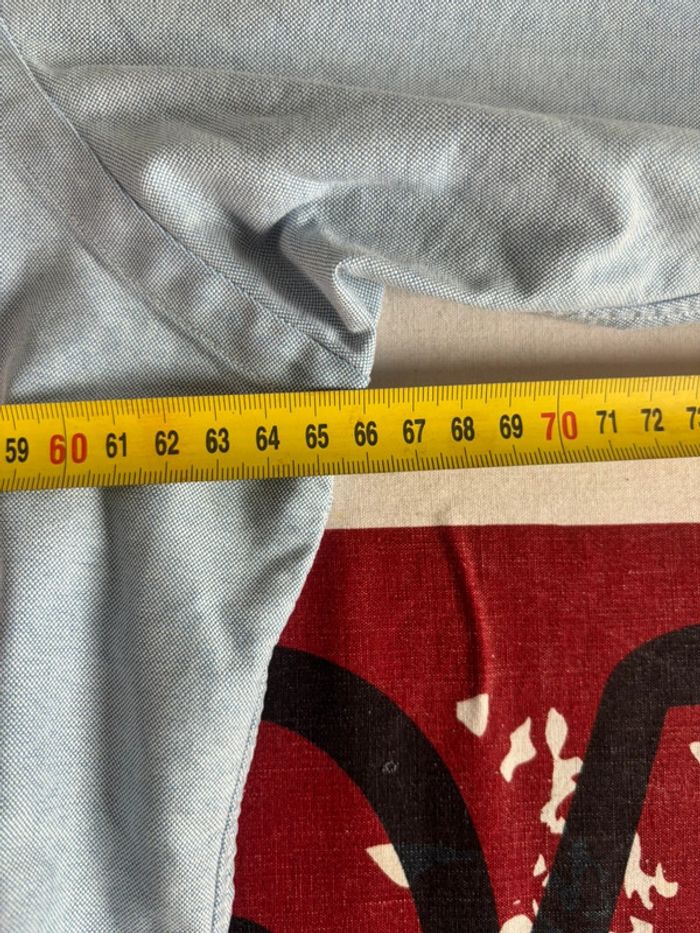 Chemise Ralph Lauren taille Xl/xxl manche 3/4 bleu clair - photo numéro 11