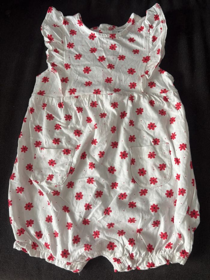 Combishort fleurs