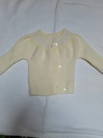 Gilet brassière laine bebe