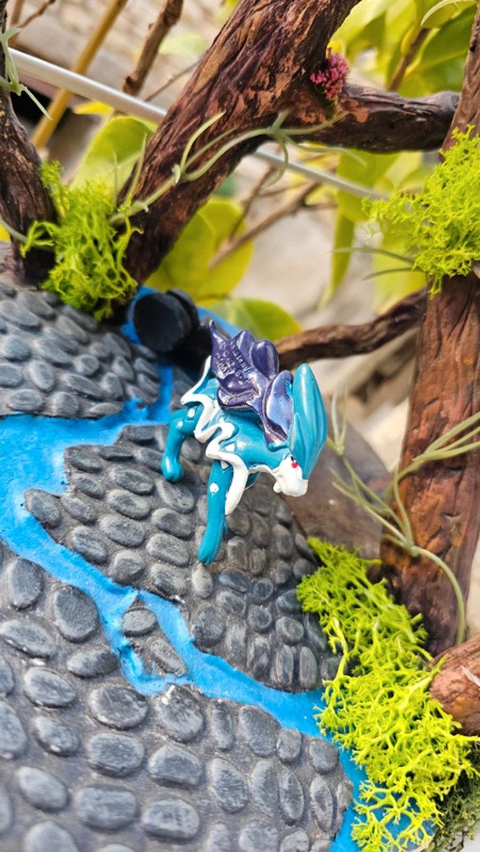 Super figurine Pokemon Nintendo tomy C.G.T.S.J suicune - photo numéro 3