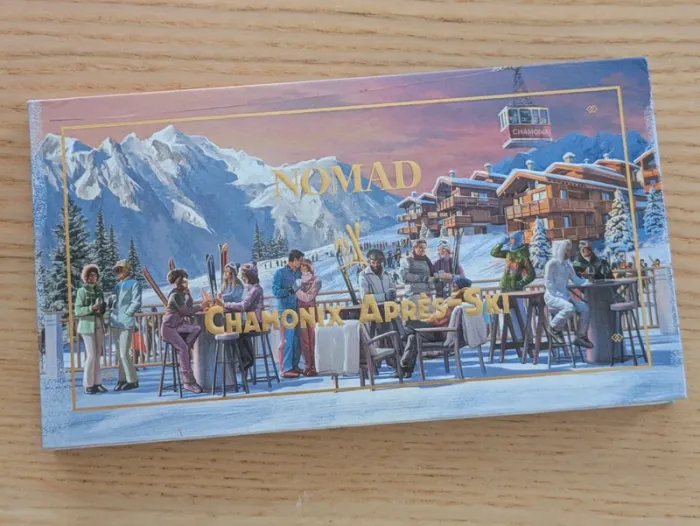 Palette Chamonix après-ski Nomad cosmetics