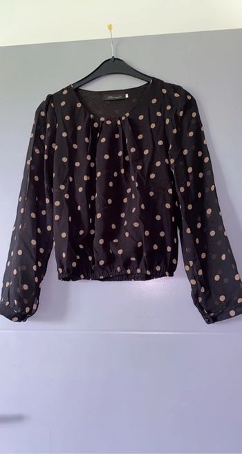Chemisier à pois