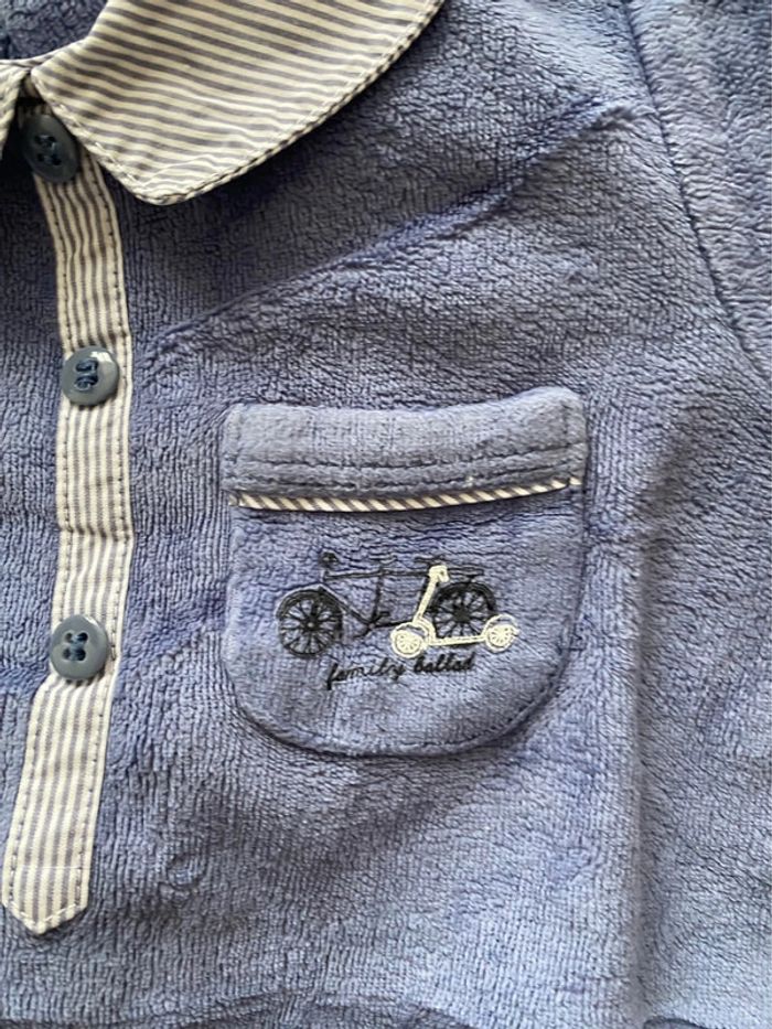 Lot de 3 pyjamas chauds - Petit Bateau & autre - 18 mois - TBE - photo numéro 3