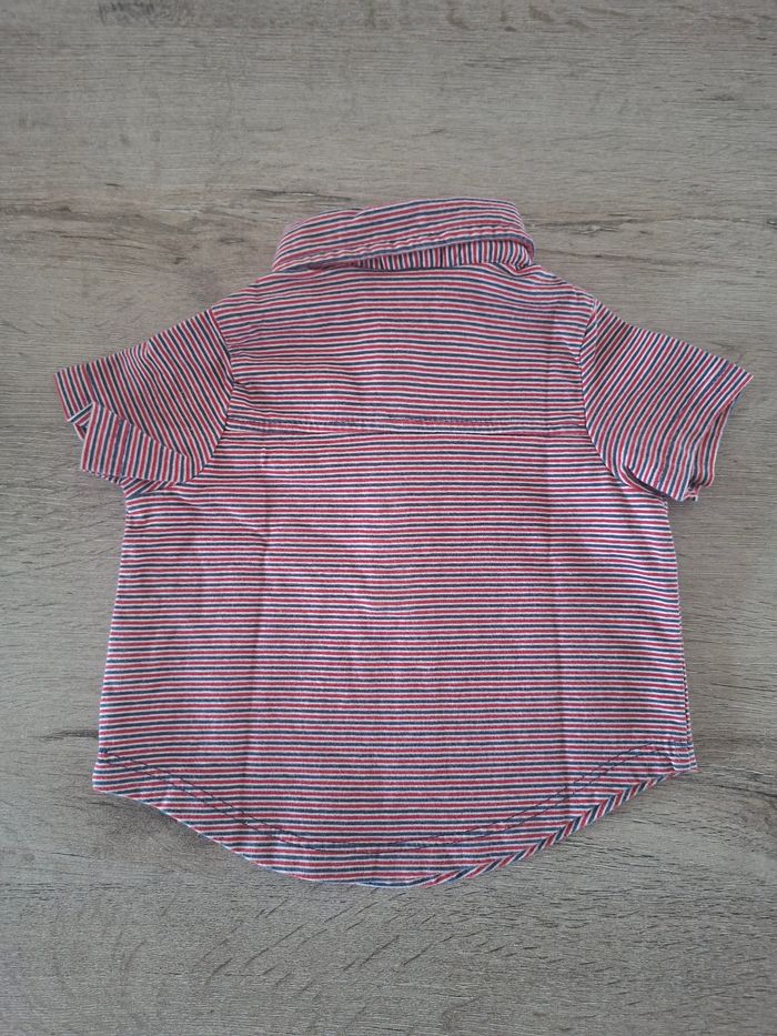 🌷N°12🌷Polo Courtes Manches - Babibou - 6 Mois🌷 - photo numéro 5