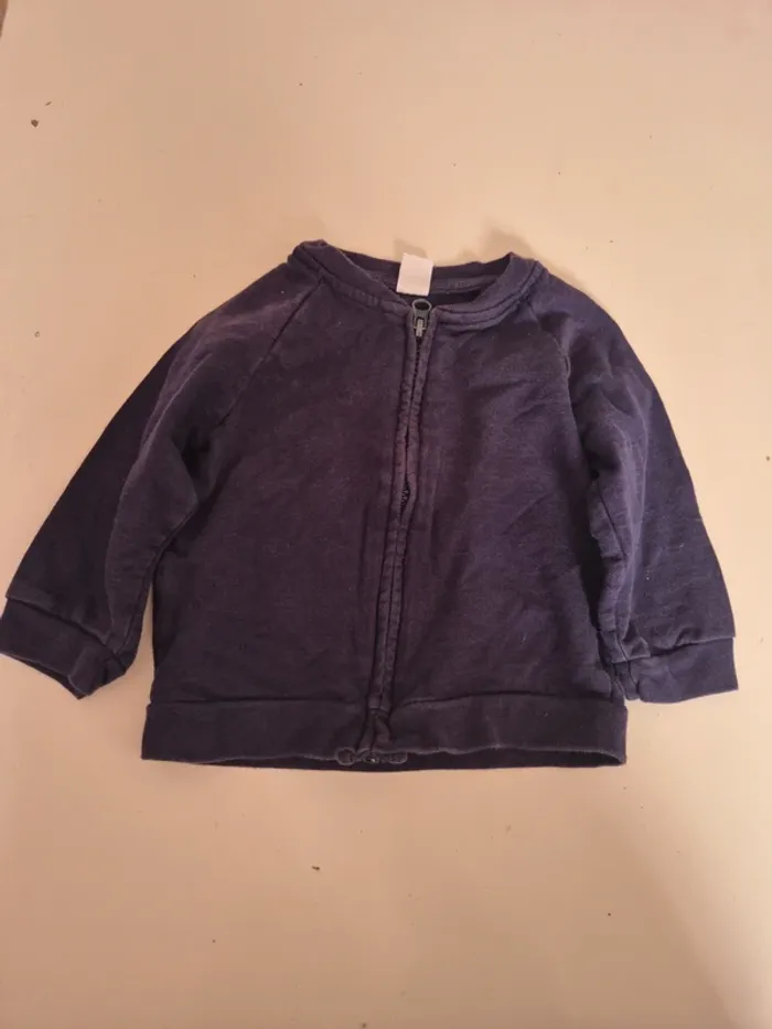 Gilet zippé 12 mois