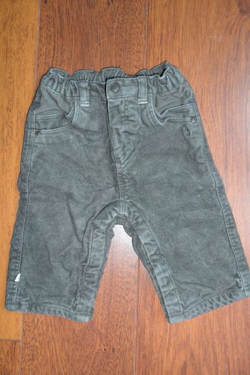 Pantalon velours chocolat Garçon, OBAIBI, 6 mois