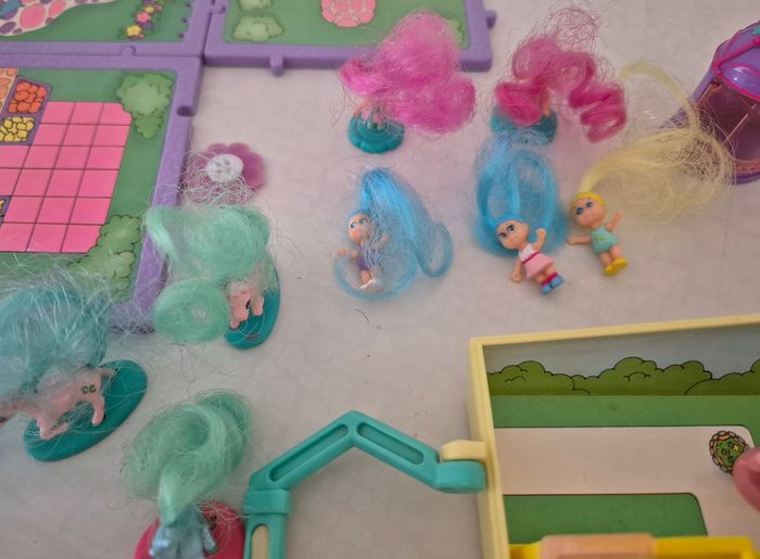 Mini pouces cutie club galoob 1989 école chevaux villages - photo numéro 7