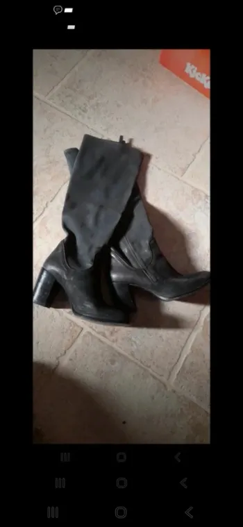 Bottes noires vero cuoio