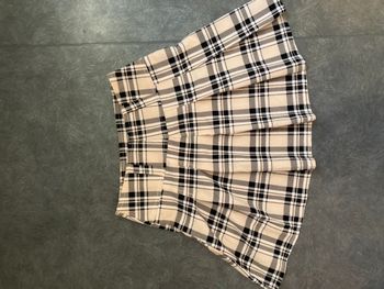 Jupe à carreau