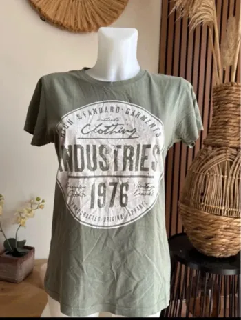 T-shirt kaki SMOG