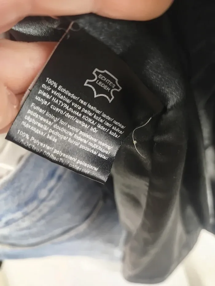 Veste en Cuir femme L > XXL parfait état - Cuir véritable très bonne qualité A269 - photo numéro 8