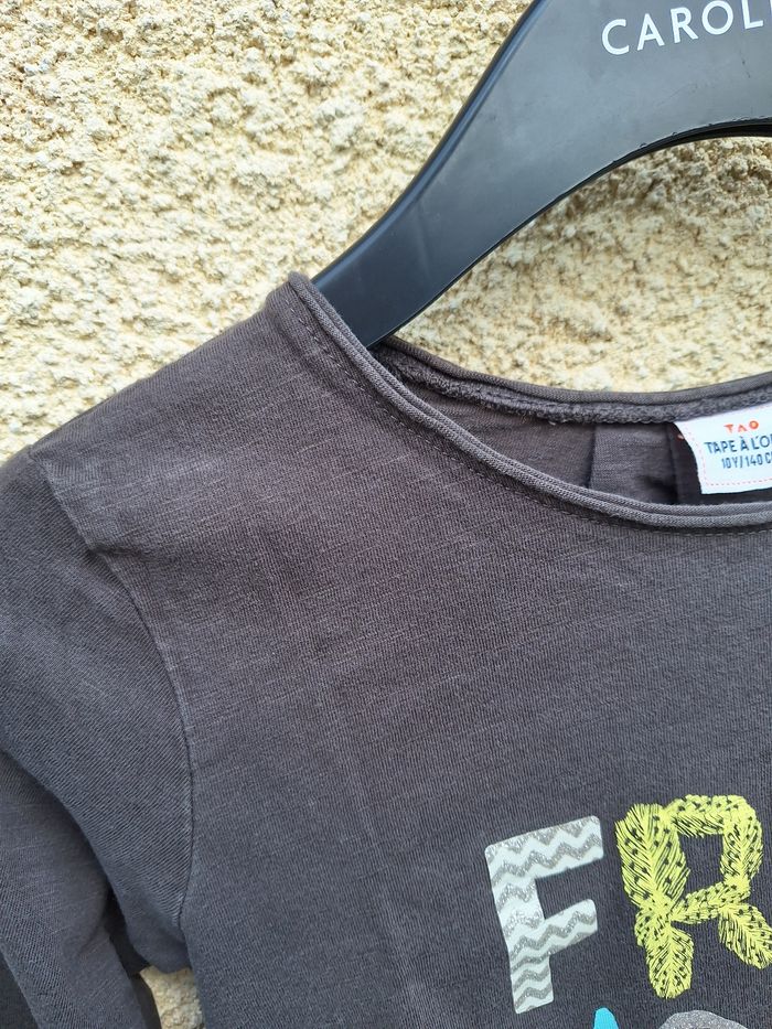 👚 T-shirt manches longues Tape à l'œil 10 ans - photo numéro 2