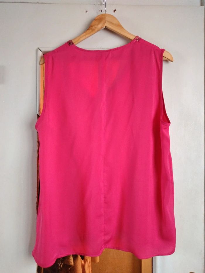 Blouse sans manche avec strass 44 46 - photo numéro 3