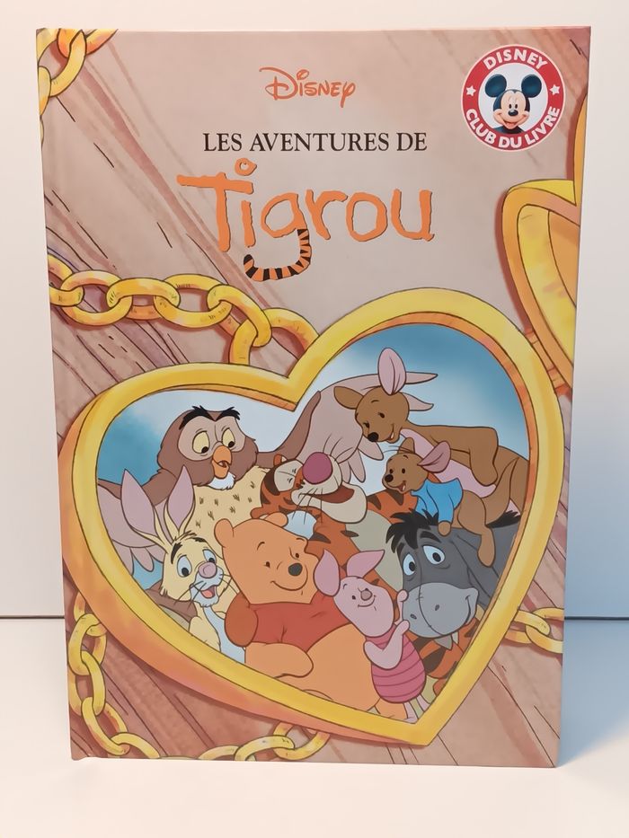 Livre Disney club du livre Winnie l'ourson Les aventures de tigrou