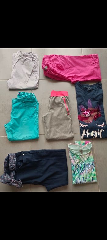Lot de vêtements été fille en 14 ans