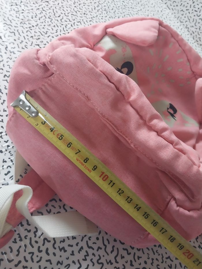 Lot sac à dos + sac pochon enfant motif renard rose 🦊 - photo numéro 6