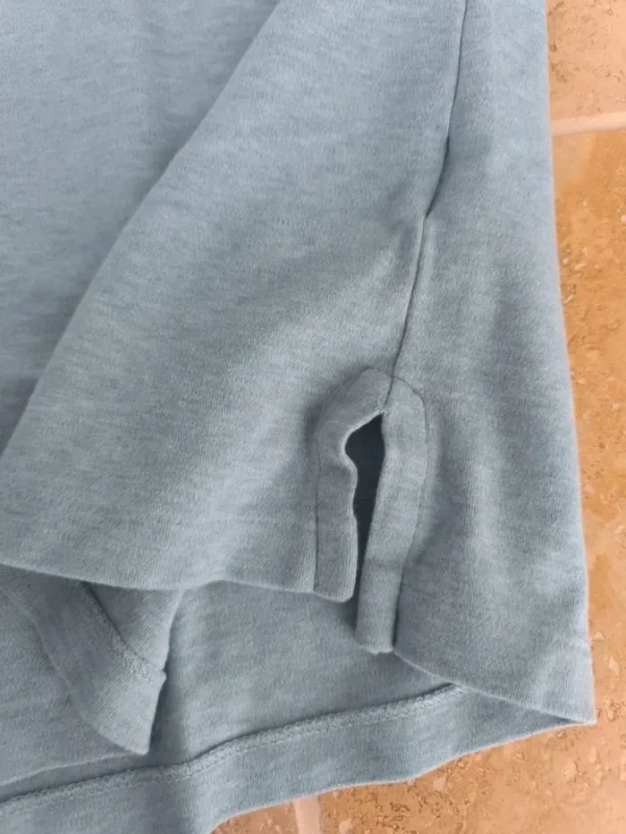 Polo Ralph Lauren XXL bleu ciel Pima coton logo coloré excellent état sauf tâches au dos - photo numéro 9