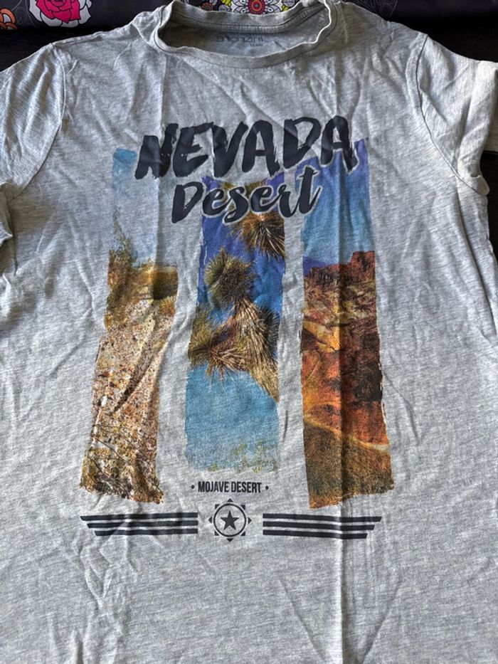 Teeshirt gris ado garçon - photo numéro 2