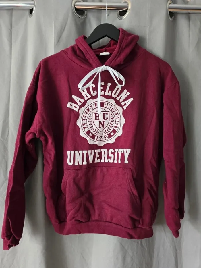 Sweat bordeaux