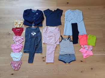 Lot vêtements filles 4 ans