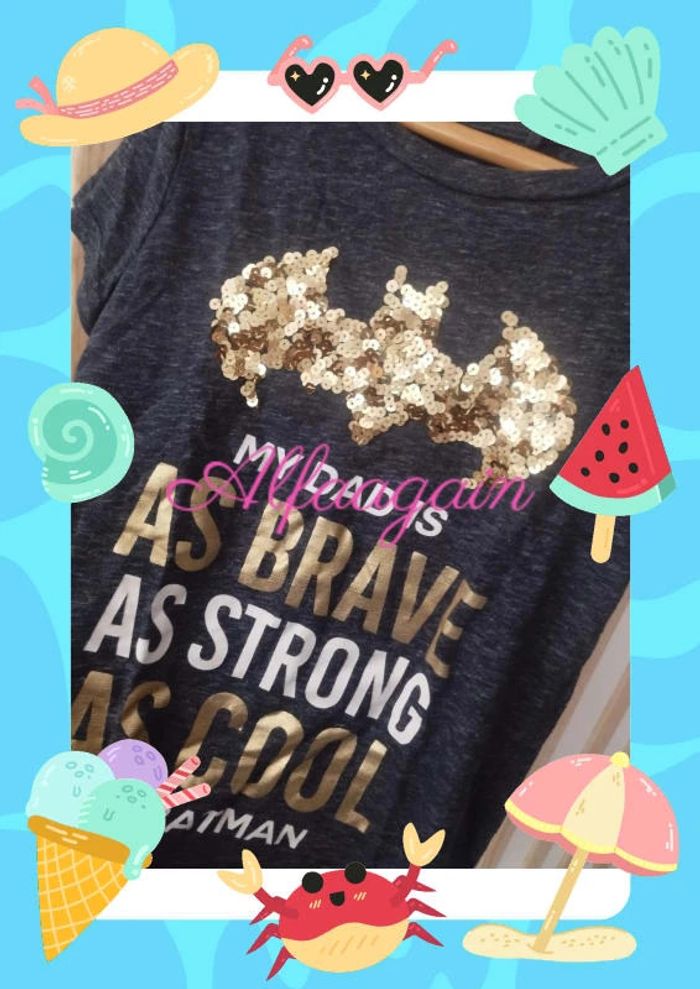 Lot t-shirts next 8ans Batman Wonder woman - photo numéro 10