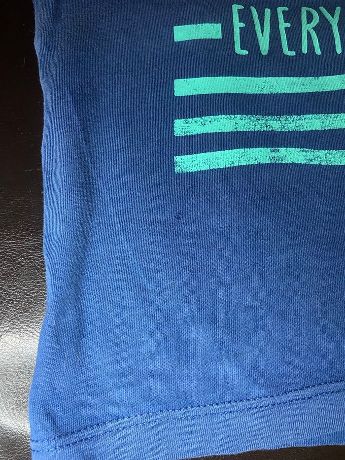 Tee-shirt »Vertbaudet »bleu marine et vert - photo numéro 2