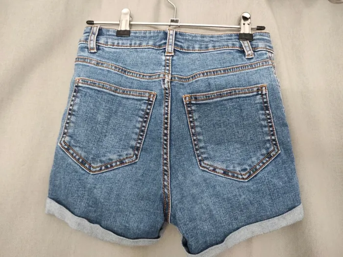 Short Jean Jennyfer skinny taille haute - photo numéro 6