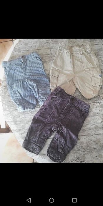 Lot 3 pantalons 3 mois